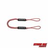 Extreme Max Extreme Max 3006.3086 BoatTector Bungee Dock Line Value 2-Pack - 8', Red/White 3006.3086